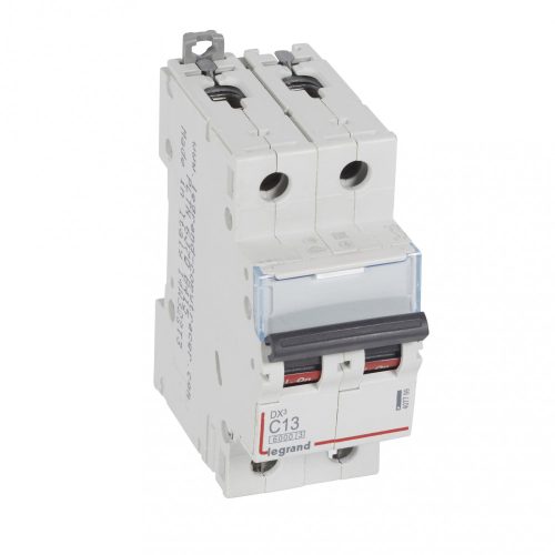 LEGRAND-407799 DX3 kismegszakító 2P C13 6000A/10kA
