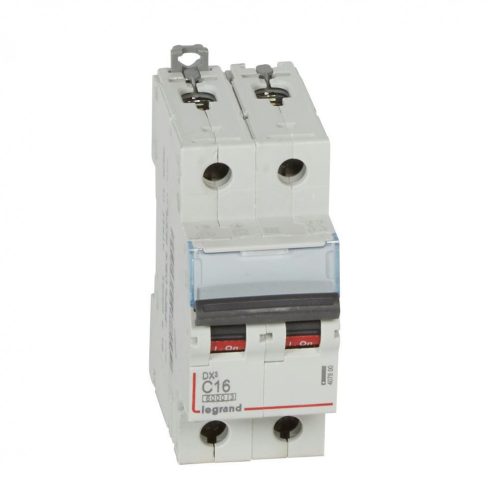 LEGRAND-407800 DX3 kismegszakító 2P C16 6000A/10kA