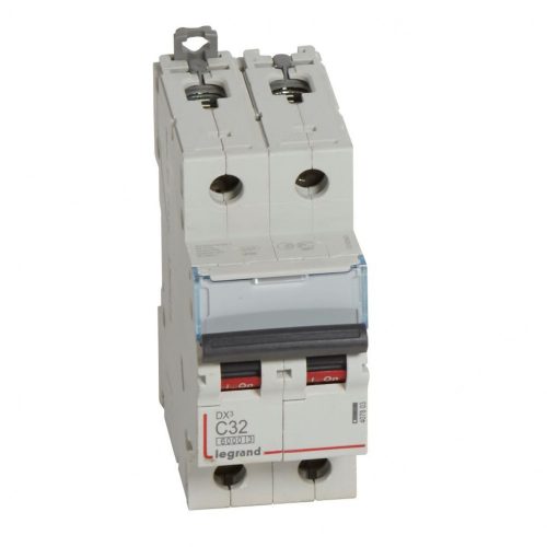 LEGRAND-407803 DX3 kismegszakító 2P C32 6000A/10kA