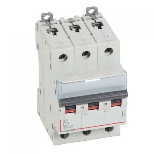 LEGRAND-407853 DX3 kismegszakító 3P C3 6000A/10kA