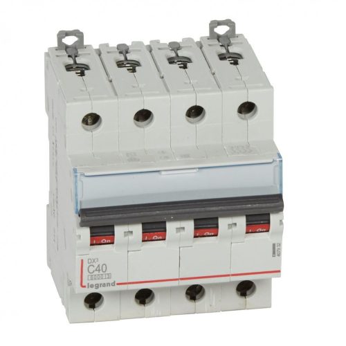 LEGRAND-407932 DX3 kismegszakító 4P C40 6000A/10kA