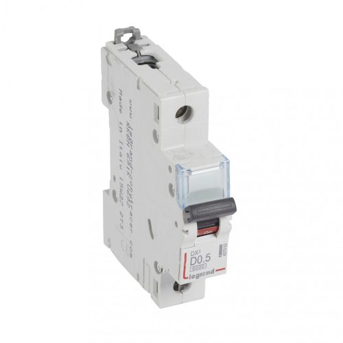 LEGRAND-407962 DX3 kismegszakító 1P D0,5 6000A/10kA