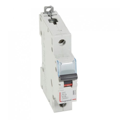 LEGRAND-407964 DX3 kismegszakító 1P D2 6000A/10kA