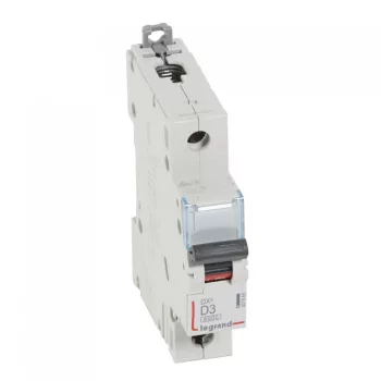 LEGRAND-407965 DX3 kismegszakító 1P D3 6000A/10kA