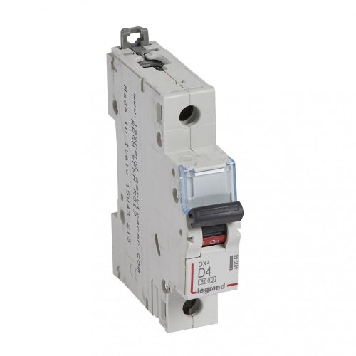 LEGRAND-407966 DX3 kismegszakító 1P D4 6000A/10kA
