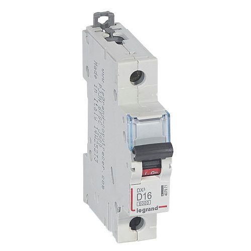 LEGRAND-407971 DX3 kismegszakító 1P D16 6000A/10kA