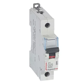 LEGRAND-407973 DX3 kismegszakító 1P D25 6000A/10kA