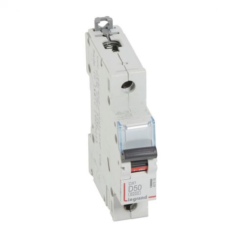 LEGRAND-407976 DX3 kismegszakító 1P D50 6000A/10kA