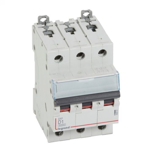 LEGRAND-408081 DX3 kismegszakító 3P D1 6000A/10kA