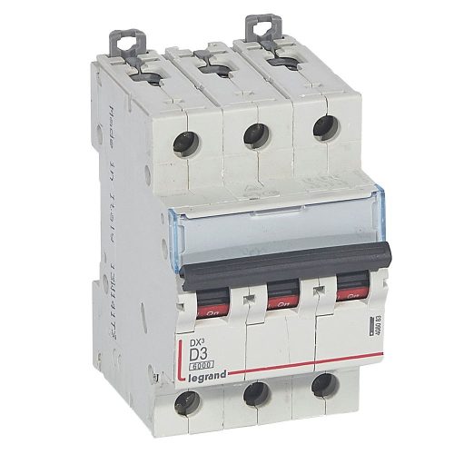 LEGRAND-408083 DX3 kismegszakító 3P D3 6000A/10kA