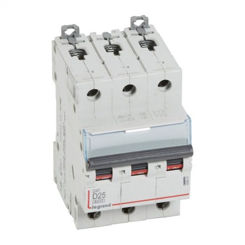 LEGRAND-408091 DX3 kismegszakító 3P D25 6000A/10kA