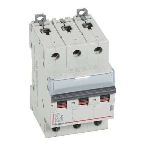 LEGRAND-408094 DX3 kismegszakító 3P D50 6000A/10kA