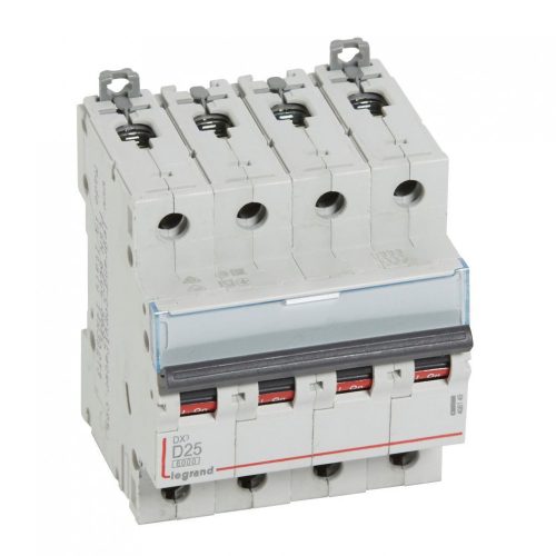 LEGRAND-408149 DX3 kismegszakító 4P D25 6000A/10kA
