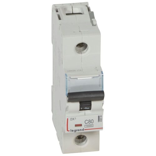 LEGRAND-408599 DX3 kismegszakító 1P C80 10000A/16kA