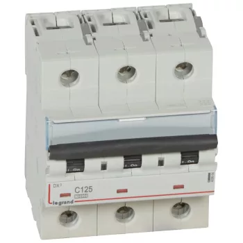 LEGRAND-408664 DX3 kismegszakító 3P C125 10000A/16kA