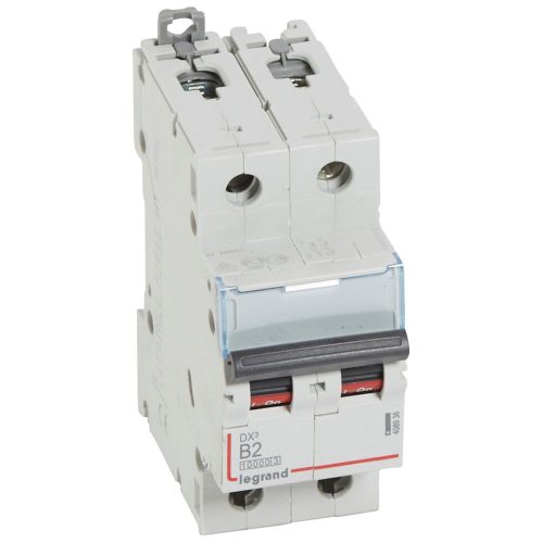 LEGRAND-408936 DX3 kismegszakító 2P B2 10000A / 16 kA