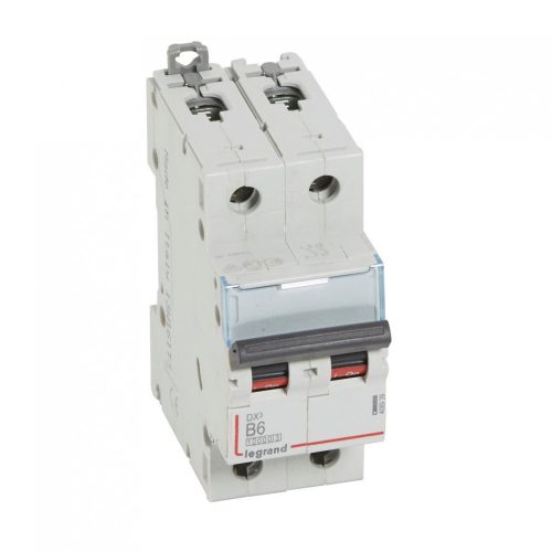 LEGRAND-408939 DX3 kismegszakító 2P B6 10000A / 16 kA