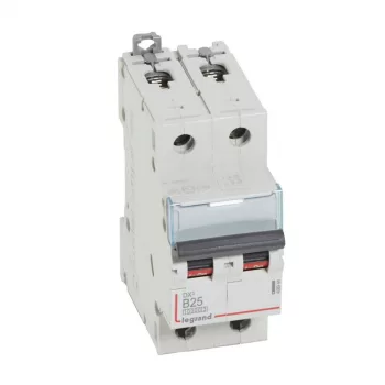 LEGRAND-408944 DX3 kismegszakító 2P B25 10000A / 16 kA