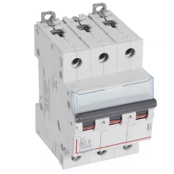 LEGRAND-408983 DX3 kismegszakító 3P B0,5 10000A / 16 kA