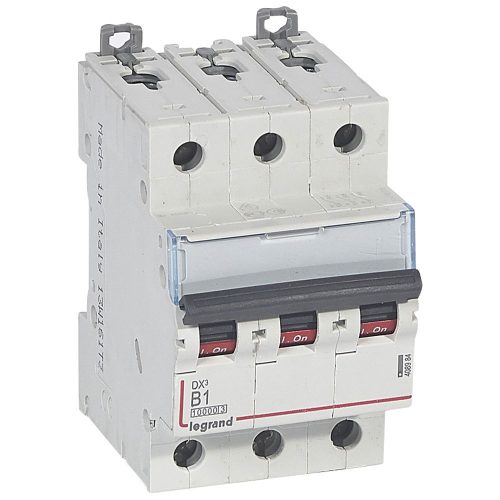LEGRAND-408984 DX3 kismegszakító 3P B1 10000A / 16 kA