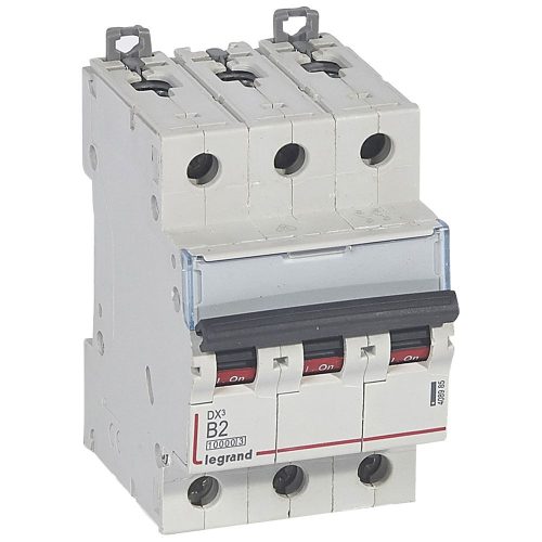 LEGRAND-408985 DX3 kismegszakító 3P B2 10000A / 16 kA