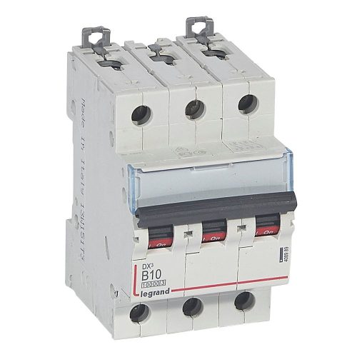 LEGRAND-408989 DX3 kismegszakító 3P B10 10000A / 16 kA