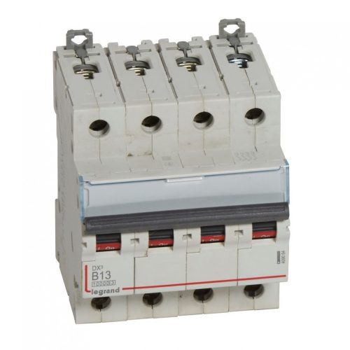 LEGRAND-409064 DX3 kismegszakító 4P B13 10000A / 16 kA