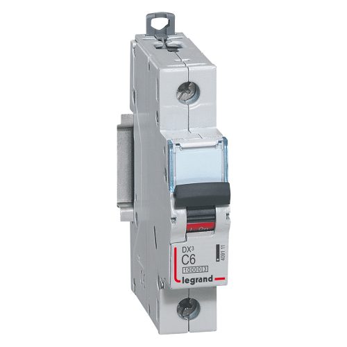 LEGRAND-409111 DX3 kismegszakító 1P C6 10000A / 16 kA