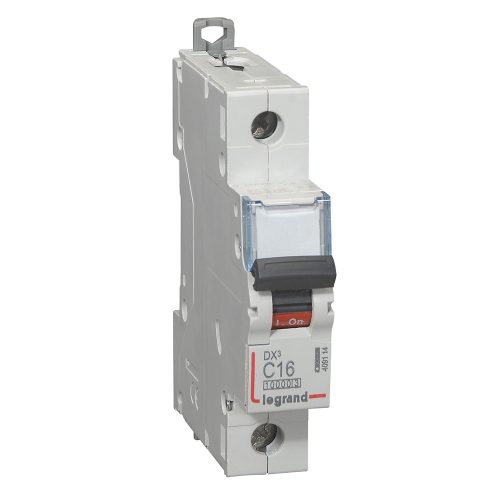 LEGRAND-409114 DX3 kismegszakító 1P C16 10000A / 16 kA