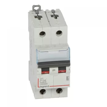 LEGRAND-409204 DX3 kismegszakító 2P C25 10000A / 16 kA