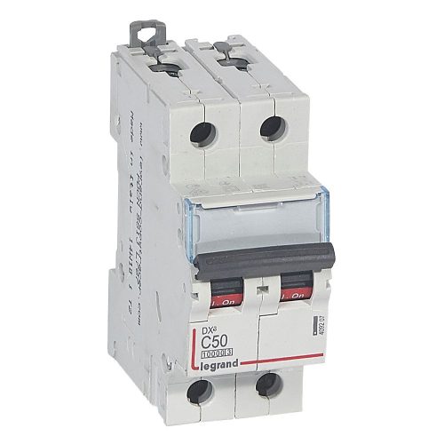LEGRAND-409207 DX3 kismegszakító 2P C50 10000A / 16 kA