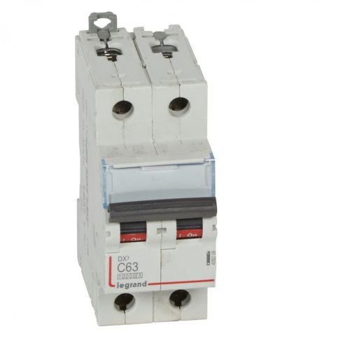 LEGRAND-409208 DX3 kismegszakító 2P C63 10000A / 16 kA