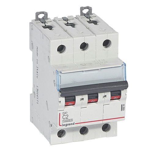 LEGRAND-409248 DX3 kismegszakító 3P C2 10000A / 16 kA