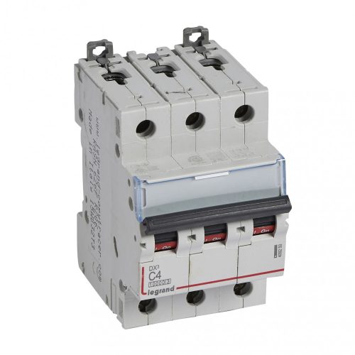 LEGRAND-409250 DX3 kismegszakító 3P C4 10000A / 16 kA