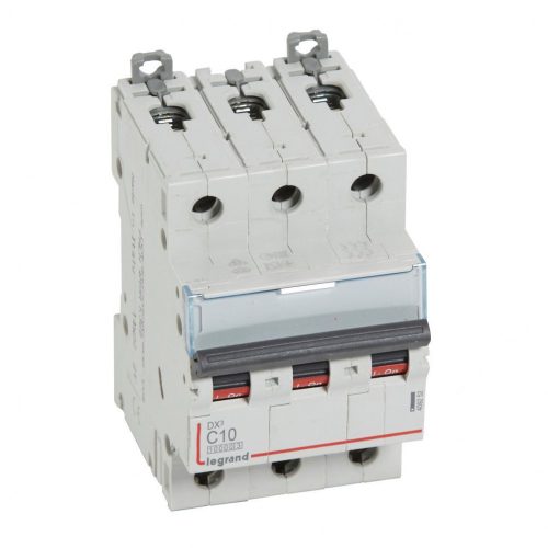 LEGRAND-409252 DX3 kismegszakító 3P C10 10000A / 16 kA