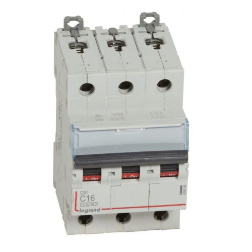 LEGRAND-409254 DX3 kismegszakító 3P C16 10000A / 16 kA