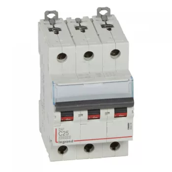LEGRAND-409256 DX3 kismegszakító 3P C25 10000A / 16 kA
