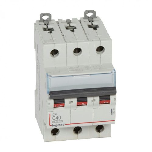 LEGRAND-409258 DX3 kismegszakító 3P C40 10000A / 16 kA
