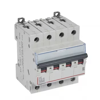 LEGRAND-409328 DX3 kismegszakító 4P C0,5 10000A / 16 kA