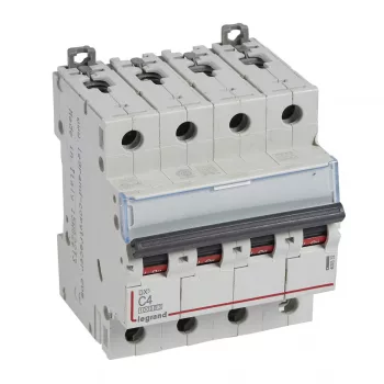 LEGRAND-409332 DX3 kismegszakító 4P C4 10000A / 16 kA