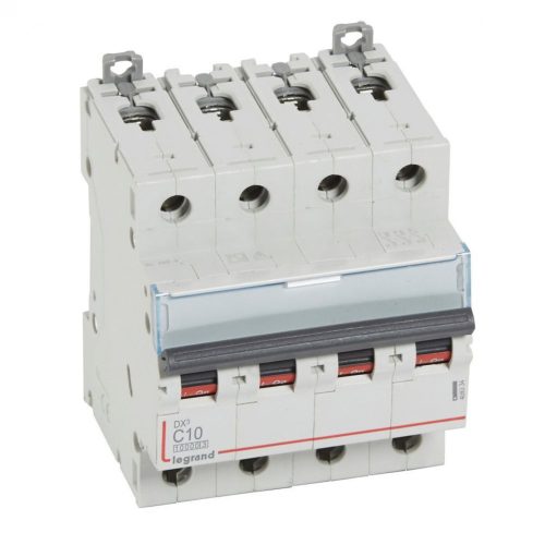 LEGRAND-409334 DX3 kismegszakító 4P C10 10000A / 16 kA
