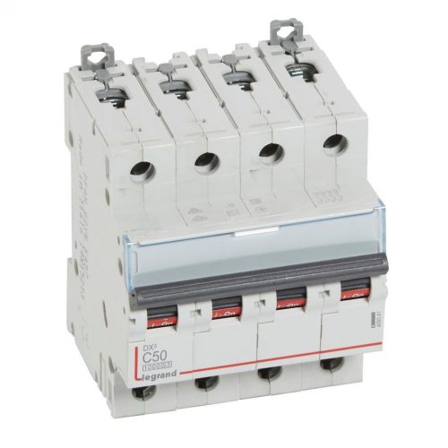 LEGRAND-409341 DX3 kismegszakító 4P C50 10000A / 16 kA