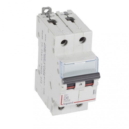 LEGRAND-409447 DX3 kismegszakító 2P D6 10000A / 16 kA