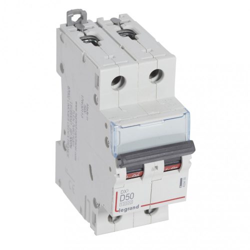 LEGRAND-409456 DX3 kismegszakító 2P D50 10000A / 16 kA