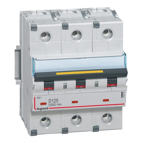 LEGRAND-409508 DX3 kismegszakító 3P D125 10000A/16kA