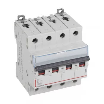LEGRAND-409533 DX3 kismegszakító 4P D16 10000A / 16 kA