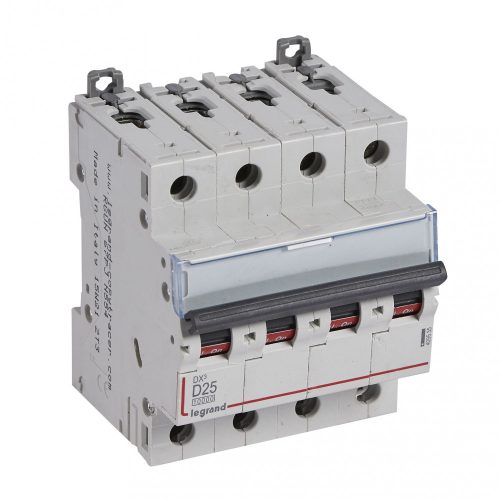LEGRAND-409535 DX3 kismegszakító 4P D25 10000A / 16 kA