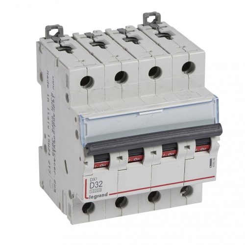 LEGRAND-409536 DX3 kismegszakító 4P D32 10000A / 16 kA