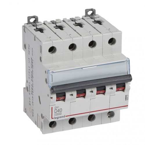 LEGRAND-409537 DX3 kismegszakító 4P D40 10000A / 16 kA