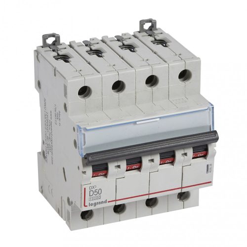 LEGRAND-409538 DX3 kismegszakító 4P D50 10000A / 16 kA